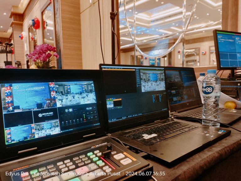 Video Shooting Live 40th Anniversary PT Dharma Karya Perdana