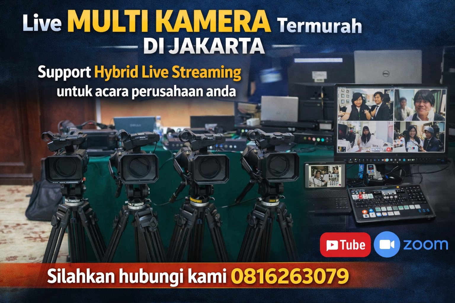 Live multicam termurah di jakarta