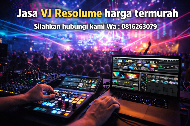 Jasa VJ Resolume Harga Termurah