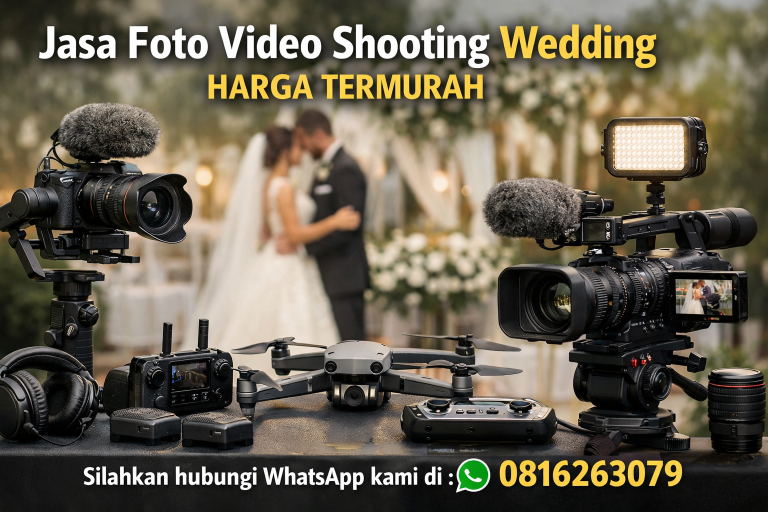 Jasa Foto Video Shooting Wedding Harga Termurah | WA 0816263079