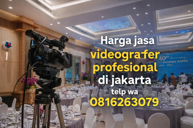 Harga Jasa Videografer Profesional di Jakarta