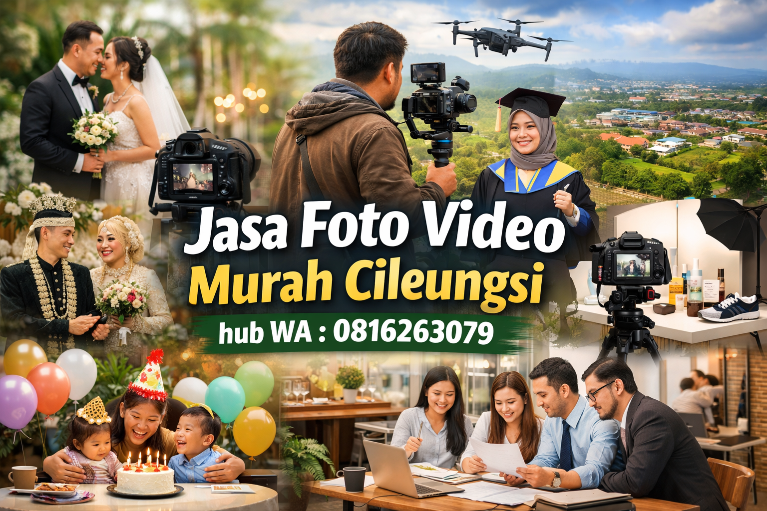 Jasa Foto Video Murah Cileungsi Hub WA : 0816263079