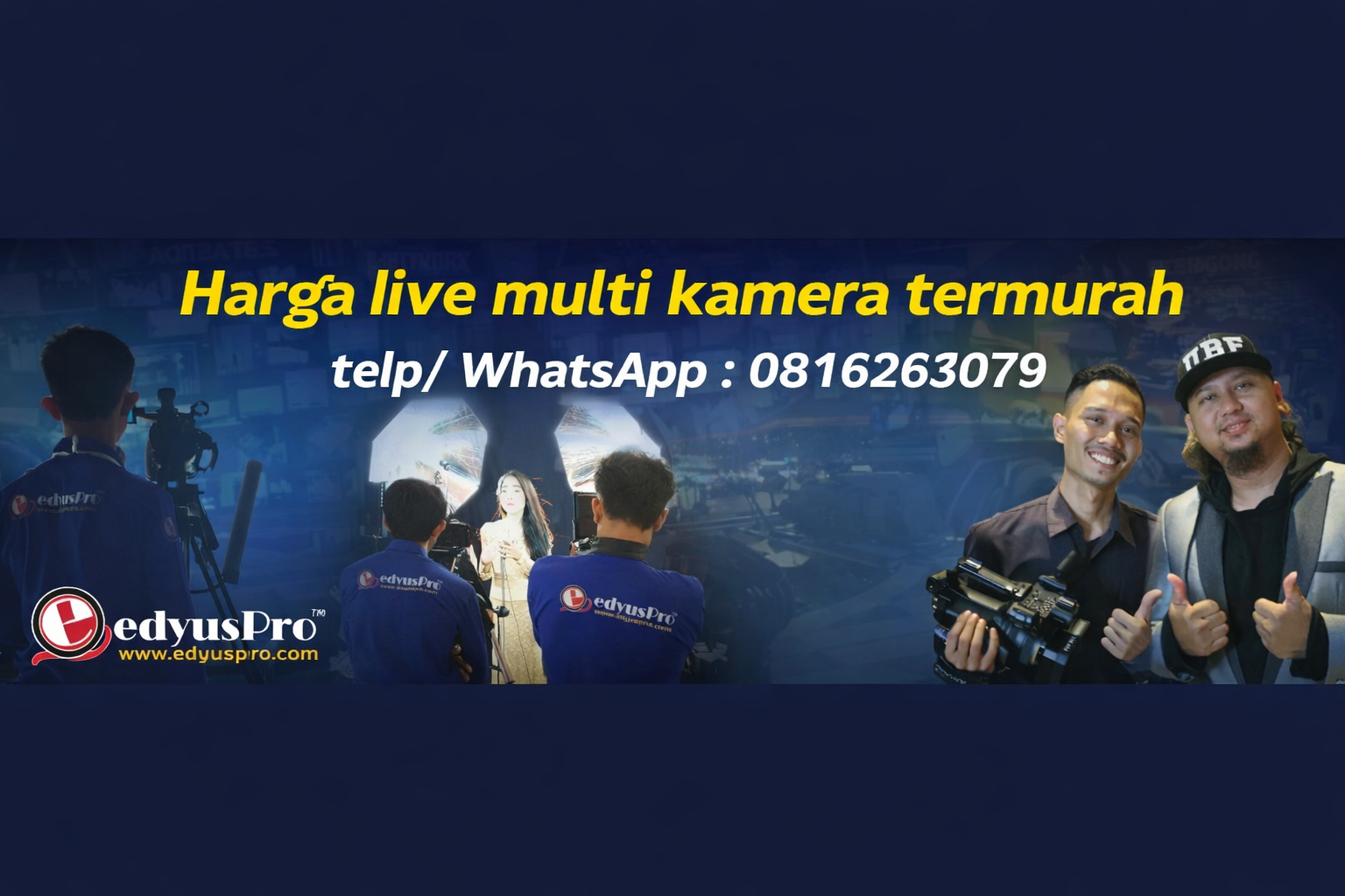 Harga Live Multi Kamera Termurah untuk Berbagai Acara Profesional